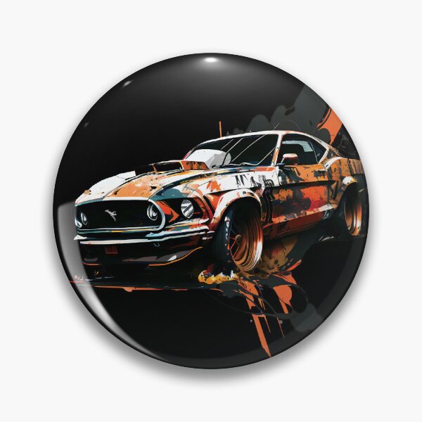 Item preview, Highly Collectible Race Car, V8 Engine, 1969 designed and sold by MVDigitalArt.