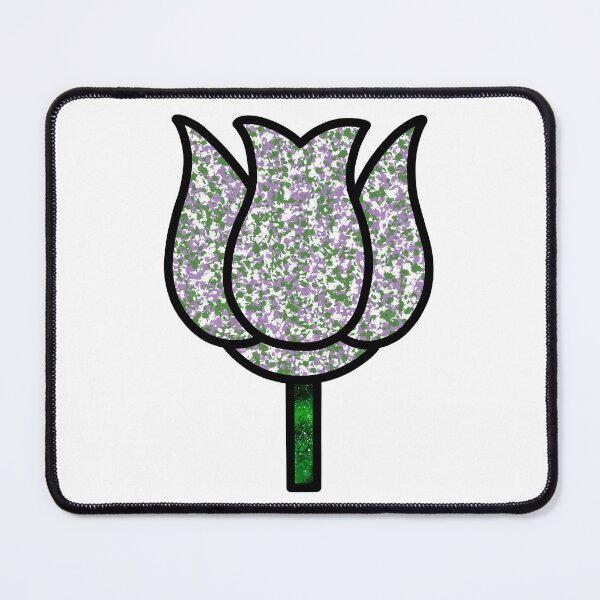 Item preview, Abstract Genderqueer Flower designed and sold by SilverFantasy.