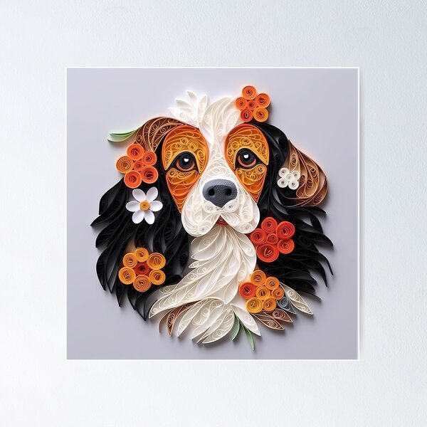 Item preview, Cavalier King Charles Spaniel, a Loving Friend designed and sold by AdiRemba.