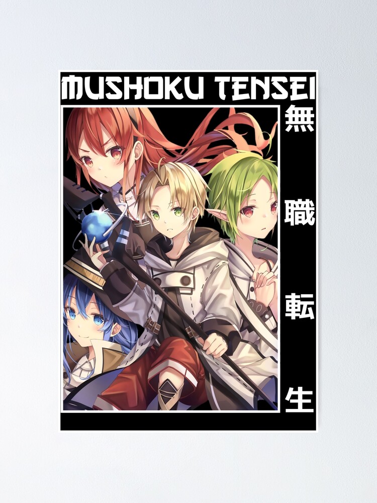 Rudeus Greyrat Mushoku Tensei Jobless Reincarnation Anime Girl Waifu  Fanart Poster for Sale by Spacefoxart