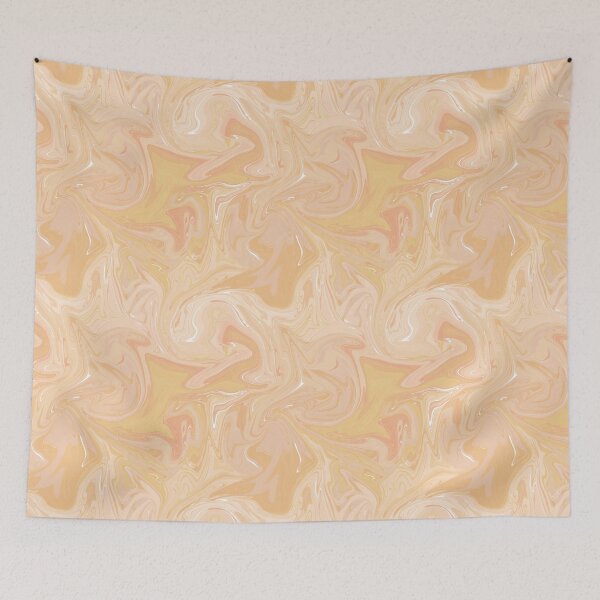 Item preview, Pastel Orange Silk Marble - Digital Liquid Paint  designed and sold by GenAumonier.