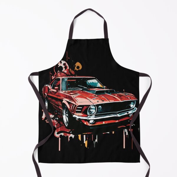 Item preview, Distinctive Car, V8 Engine, 1969 designed and sold by MVDigitalArt.