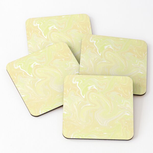 Item preview, Pastel Yellow Silk Marble - Digital Liquid Paint  designed and sold by GenAumonier.