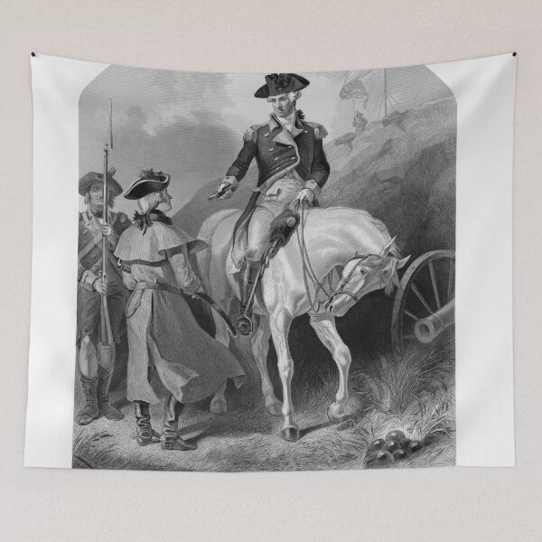 Item preview, Washington At The Outposts of Valley Forge designed and sold by warishellstore.
