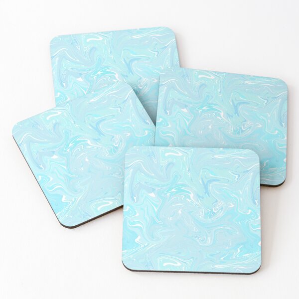 Item preview, Pastel Blue Silk Marble - Digital Liquid Paint  designed and sold by GenAumonier.