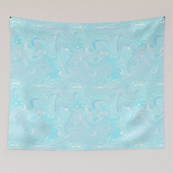 Item preview, Pastel Blue Silk Marble - Digital Liquid Paint  designed and sold by GenAumonier.