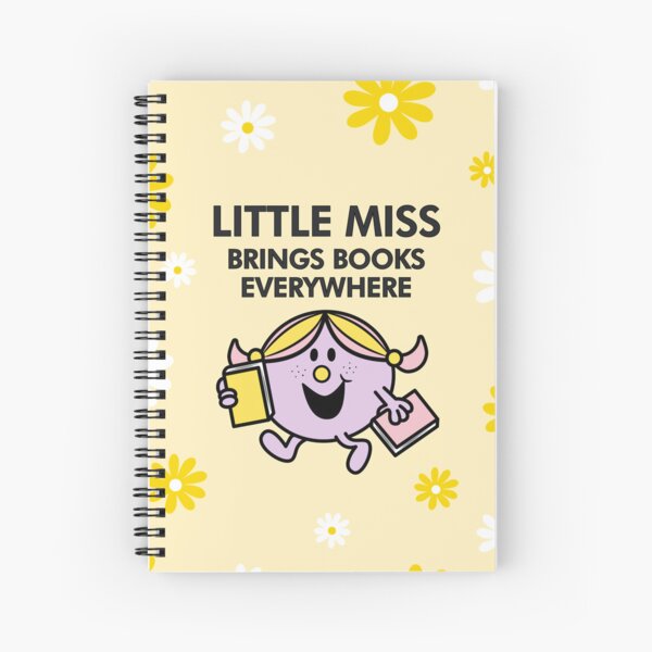 Item preview, little miss brings books everywhere designed and sold by indiebookster.