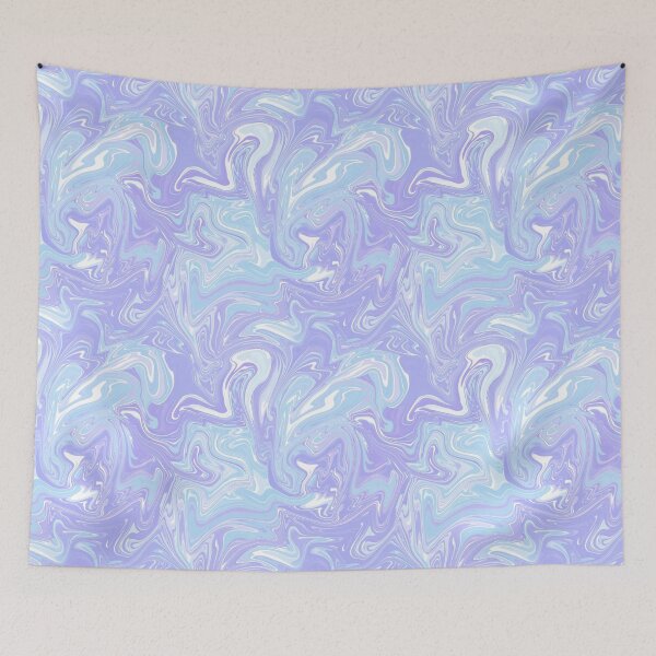 Item preview, Pastel Purple and Blue Silk Marble - Digital Liquid Paint  designed and sold by GenAumonier.