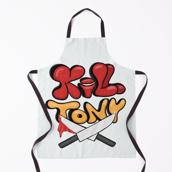 Item preview, Kill Tony Podcast Bubble Letter Logo With Knives designed and sold by Kill Tony Fan Designs.