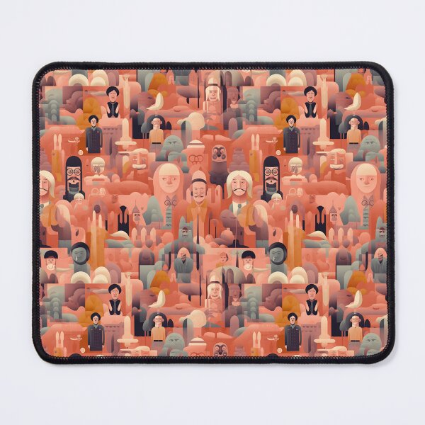 Item preview, whimsical eclectic patterns designed and sold by WrapTherappy.