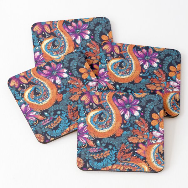 Item preview, Boho Paisley Dreams: A Spirited Paisley Pattern designed and sold by SpicyGraphicArt.