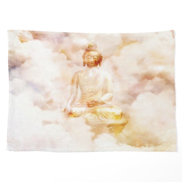 Buddha in the Clouds Pet Blanket