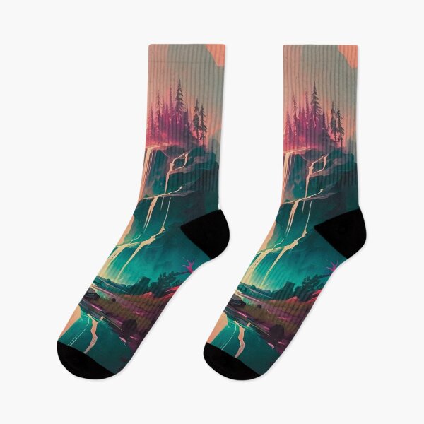 Item preview, Whispering Cascades designed and sold by TheDarkSheepCo.