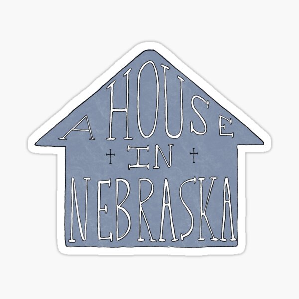 Item preview, Ethel Cain House in Nebraska Blue designed and sold by Angie Davis.