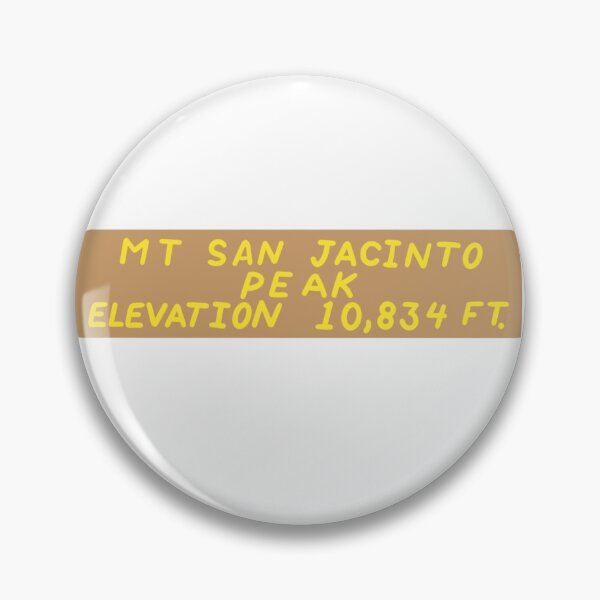 Item preview, Mount San Jacinto Peak Signage designed and sold by Mountain Bound Designs.
