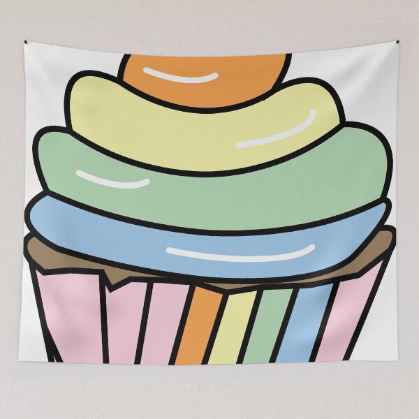 Item preview, Pride Pastel Cupcakes  designed and sold by madelynhatter.