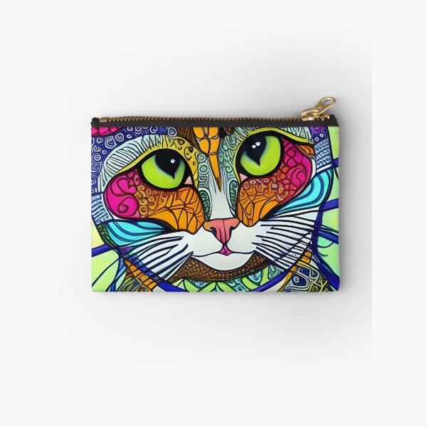 Item preview, Zantangle Zen Cat designed and sold by Pjay McConnell.