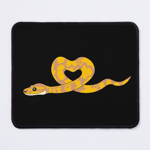 Item preview, Banana Ball Python Heart designed and sold by eternallygifted.