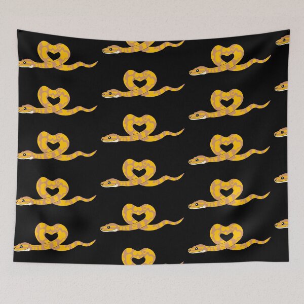 Item preview, Banana Ball Python Heart designed and sold by eternallygifted.