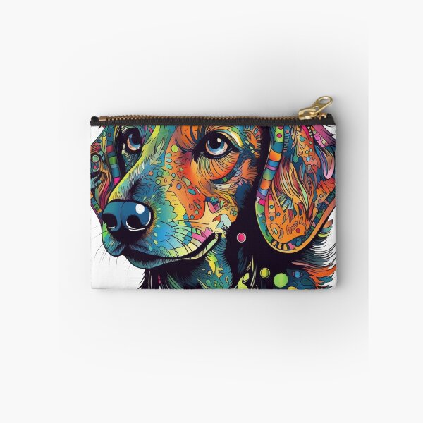 Item preview, Dazzling Dachshund Digital Masterwork - Adorable Canine Creation designed and sold by DooodleGod.