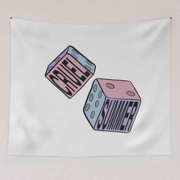 Item preview, Cruel Summer Dice |  Taylor The Eras Tour | Home Decor Merch Fandom Small Support | HECKINFAROUT  designed and sold by Two Otters Co.