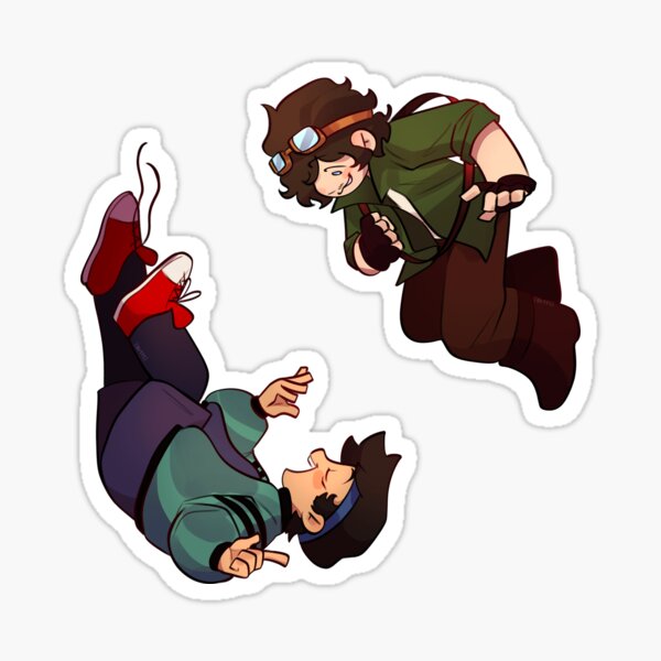 Minecraft Duo Stickers for Sale