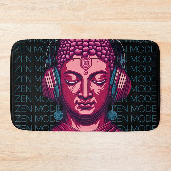 Item preview, Zen mode buddha, digital art. designed and sold by ZenStickConcept.