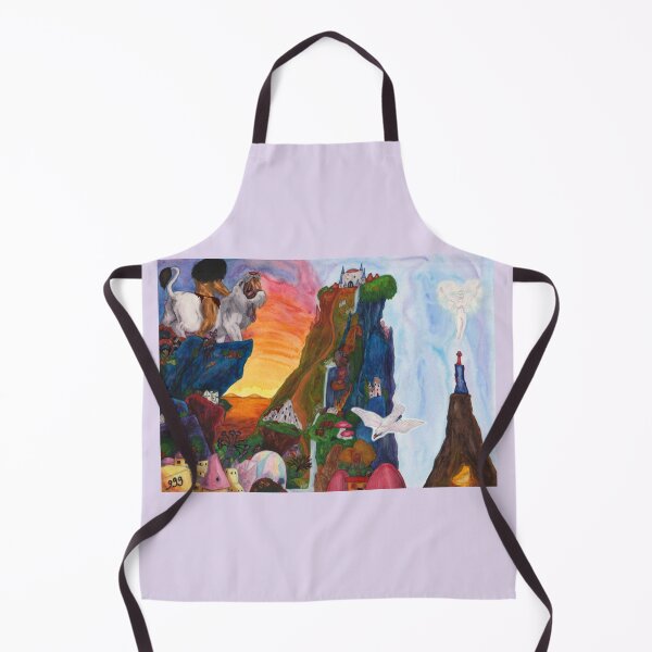 Item preview, Fantasy Watercolor Illustration Adventure Goddess Temple designed and sold by Jonah Augustin Gray.