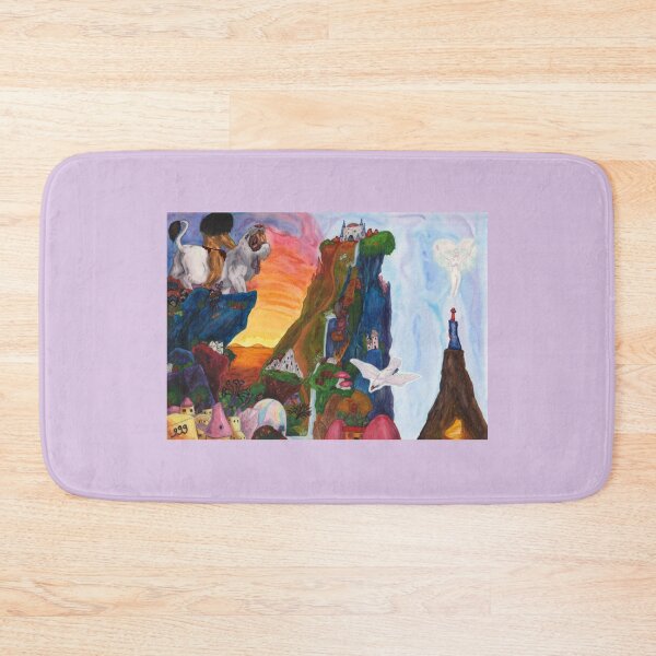 Item preview, Fantasy Watercolor Illustration Adventure Goddess Temple designed and sold by Jonah Augustin Gray.