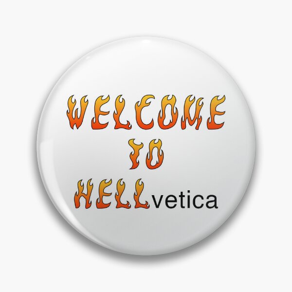 Item preview, Welcome to Hellvetica Tour designed and sold by kit12designs.
