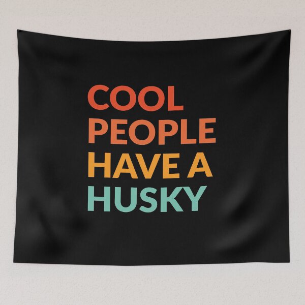 Item preview, Cool People Have A Husky Gift  designed and sold by Guarddogdrive.