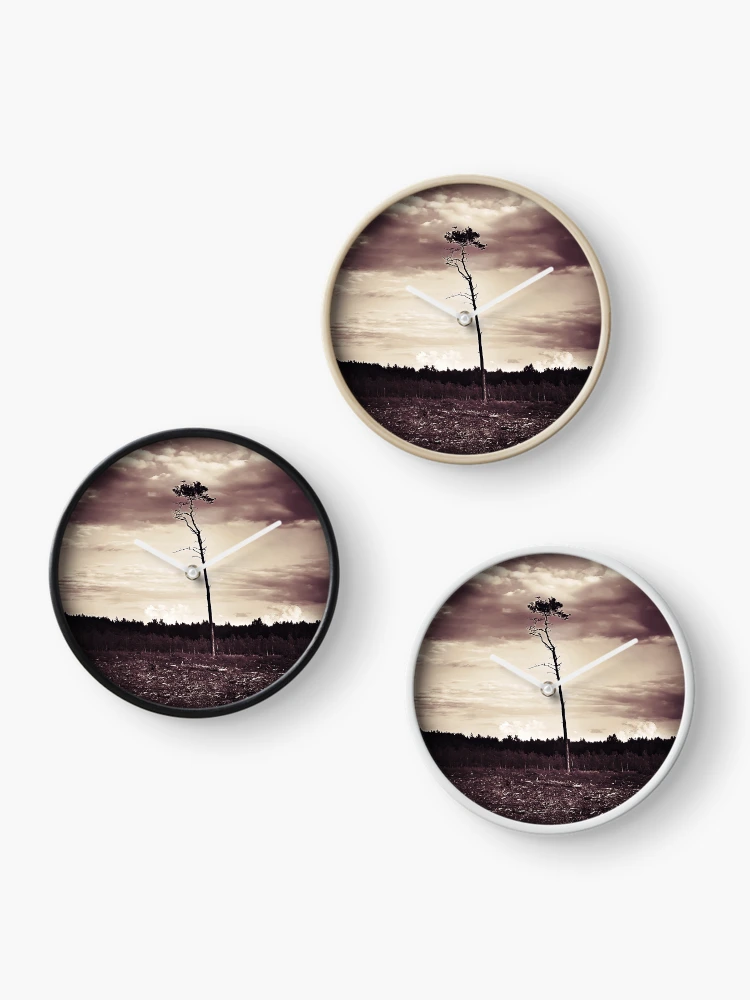 Thumbnail 3 of 4, Clock, Solitude designed and sold by KetzDesign.