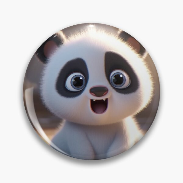Item preview, white baby panda bear designed and sold by DigitalPixelize.