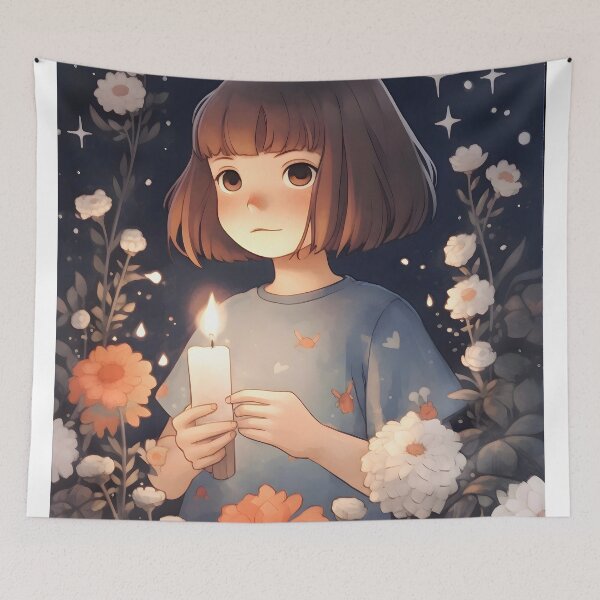 Item preview, light and flowers designed and sold by TheMagicOracle.