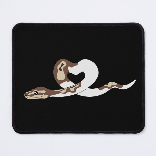Item preview, Piebald Ball Python Heart designed and sold by eternallygifted.