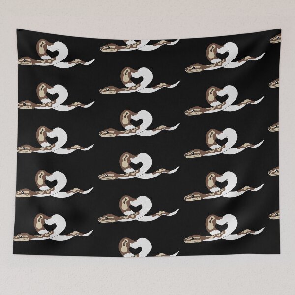 Item preview, Piebald Ball Python Heart designed and sold by eternallygifted.