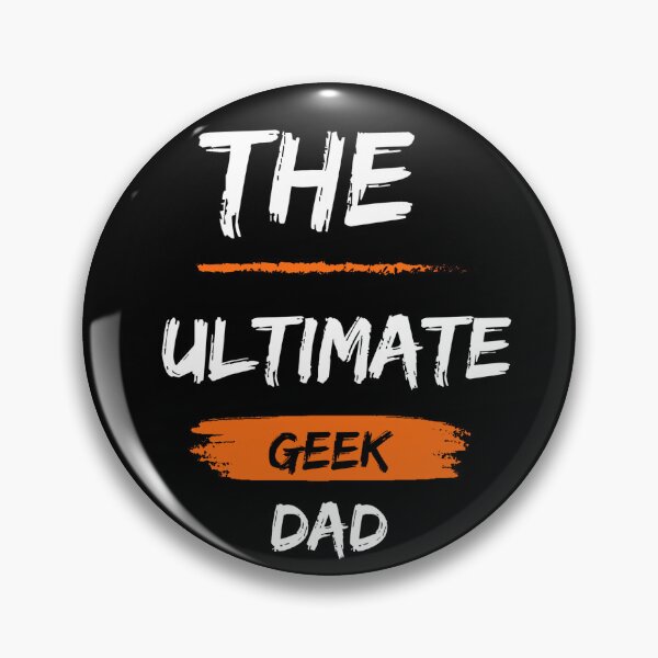 Item preview, The Ultimate Geek Dad designed and sold by StickerStudio27.