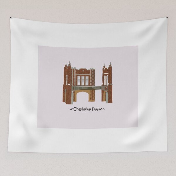 Item preview, UTC's Chamberlain Pavilion (Off-White) designed and sold by Lil Bits Art.