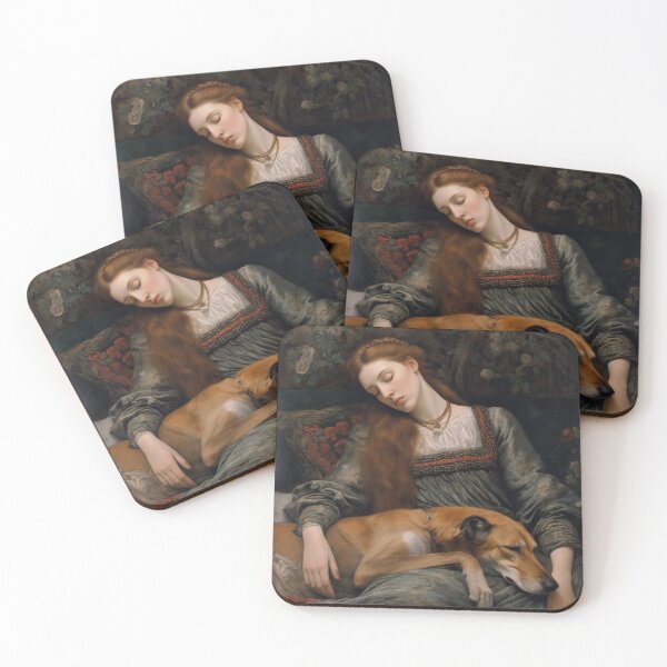 Item preview, Euphemia and her dog designed and sold by Phantasmagorium.