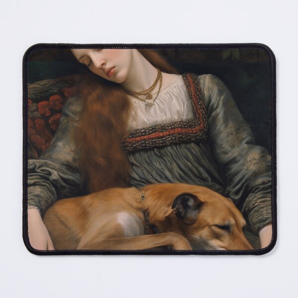 Item preview, Euphemia and her dog designed and sold by Phantasmagorium.