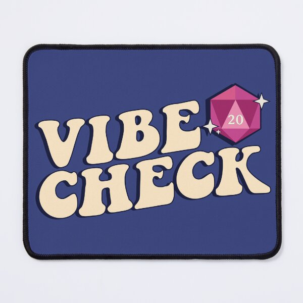 Item preview, Nat 20 vibe check designed and sold by Ok-Blue-Ghost.
