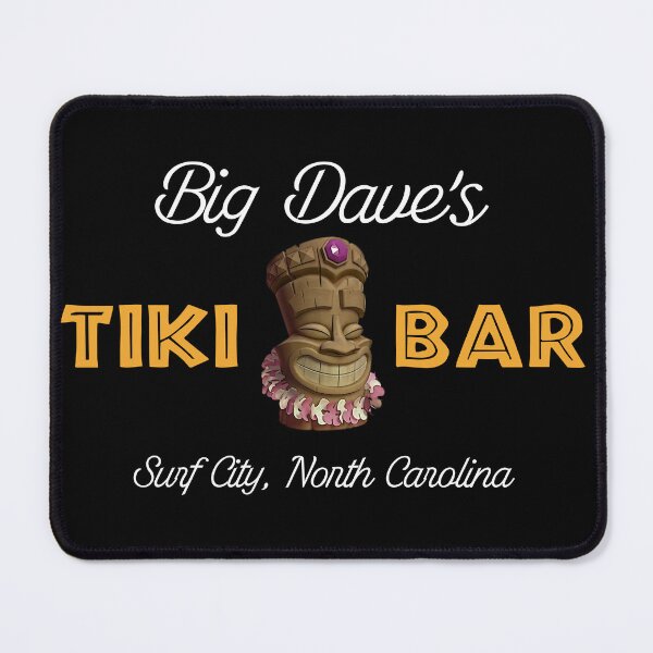 Item preview, Big Dave's Tiki Bar, Surf City, North Carolina - White Lettering designed and sold by David Vanderwyst.