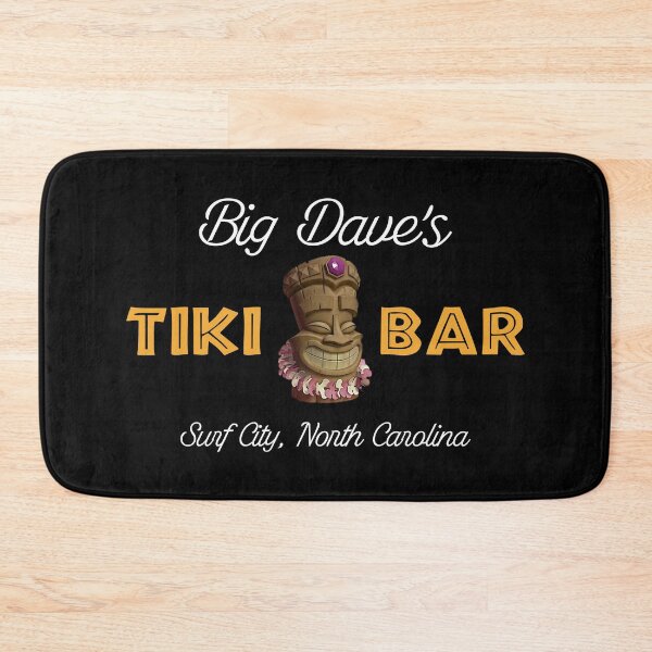 Item preview, Big Dave's Tiki Bar,  Surf City, North Carolina - White Lettering designed and sold by David Vanderwyst.