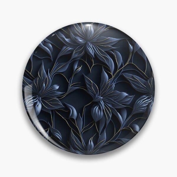 Item preview, Elegante estampado de flores en 3D designed and sold by HarshBrown.