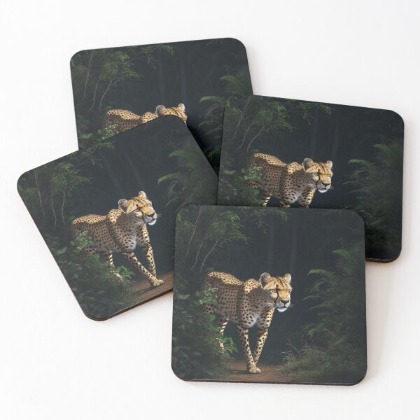 Item preview, A Cheetah Stalking in Jungle designed and sold by artwealllove.