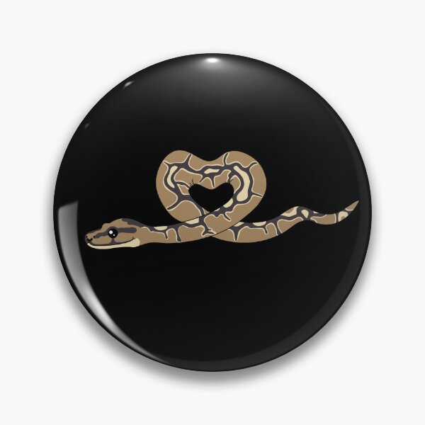 Item preview, Spider Ball Python Heart designed and sold by eternallygifted.