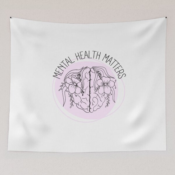 Item preview, Mental Health Matters designed and sold by InnaPo ⭐⭐⭐⭐⭐.