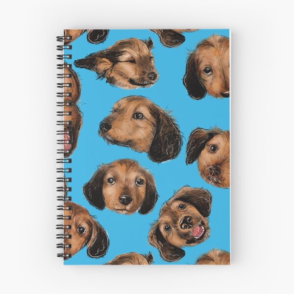 Item preview, Dachshund puppy pattern designed and sold by paigecassidy.