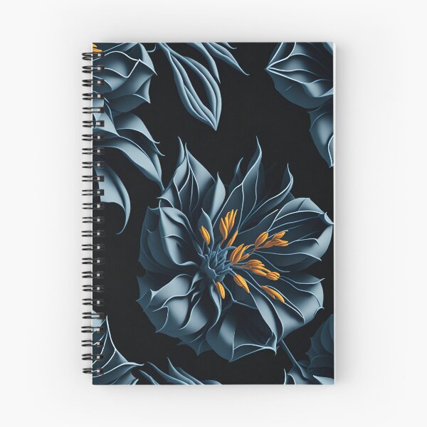 Item preview, 3D fantasy flower pattern designed and sold by HarshBrown.