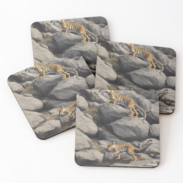 Item preview, Tasmanian Tigers in the Rocks designed and sold by artwealllove.